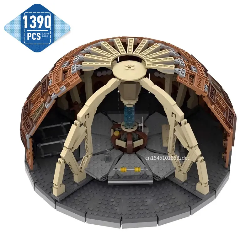 MOC 10th Doctor Tardis Модель Строительные блоки Набор Комната управления фильмом MOC- 183159