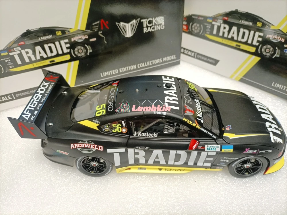 Подлинная подвеска в масштабе 1:18 для GT #56 Tickford Racing 2022 Repco Supercars сезон чемпионата
