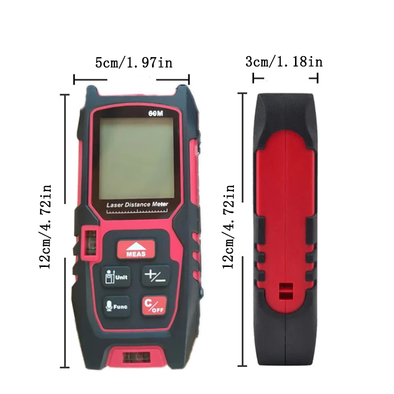 Ручной лазерный дальномер несколько режимов измерения кабриолетные блоки
