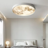 dimmable moon ceiling lamp led creative decor atmosphere lighting motion sensor bedroom living room corridor round ceiling light