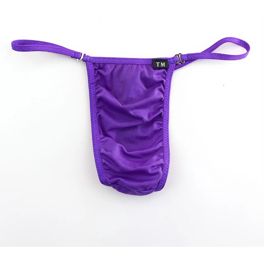 

2022 Men Sexy Thong Elastic G-String Fashionable Underwear Passion T-Back Soft Briefs Micro Low-Rise Bikini Pouch Panties