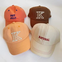 children baseball cap embroidered letters simple casual hat spring and summer new boy sun hat girl cotton cap best selling 2022