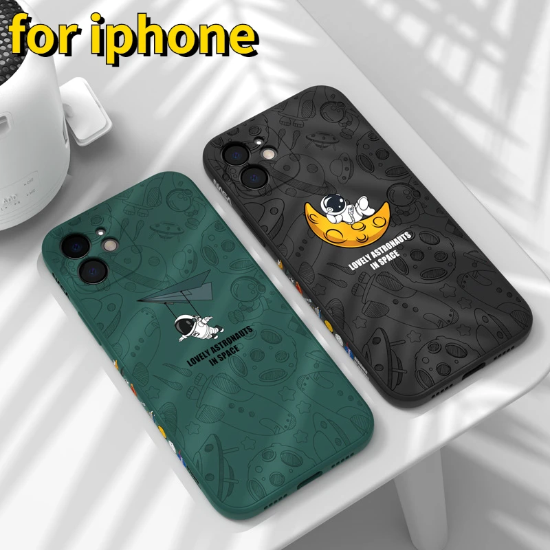 

For iPhone 14 13 12 11 Pro Max XR XS X 7 8 Plus Mini Shockproof Phone Case Protective Sleeve Translucent Matte Silicone