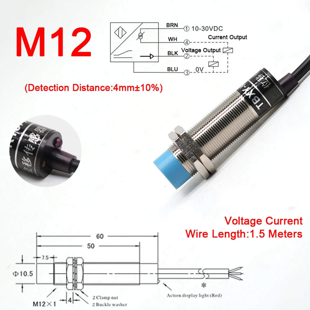 

Бесконтактный переключатель M18 inductive sensor