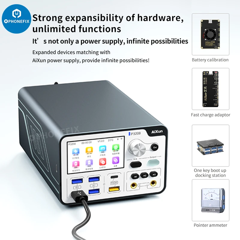 Aixun P3208 320W Regulated Convenient Power Supply One-butto