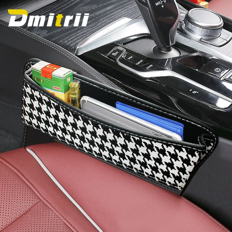 

Car Crevice Storage Box Leather Car Storage Seat Multifunctional Car Storage Box Car Accessories Interior
