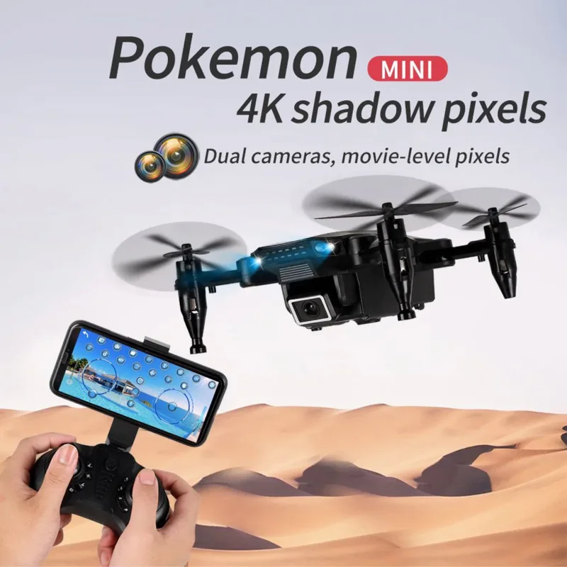 

Drone CS07 2.4G Dual Camera 4K High Definition Aerial Remote Control Aircraft Quadcopter 3D Experience Gifts For Boy Kids
