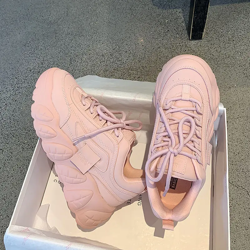 

2022 Shoes for Women Sneakers New Autumn Ladies Casual Shoes Platform Shoes Mesh Breathable Tennis Sports Shoes Zapatillas Mujer