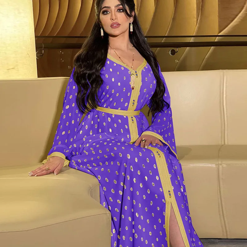 Robe Femme Musulmane Middle East New Two-piece Muslim Sets Ramadan Abayas For Women De Moda Musulmana Musulmán Conjuntos