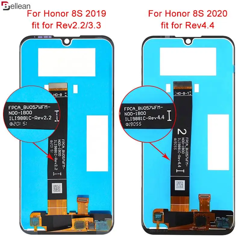 Горячая Распродажа для Huawei Honor 8S ЖК-дисплей цифровой преобразователь сенсорного