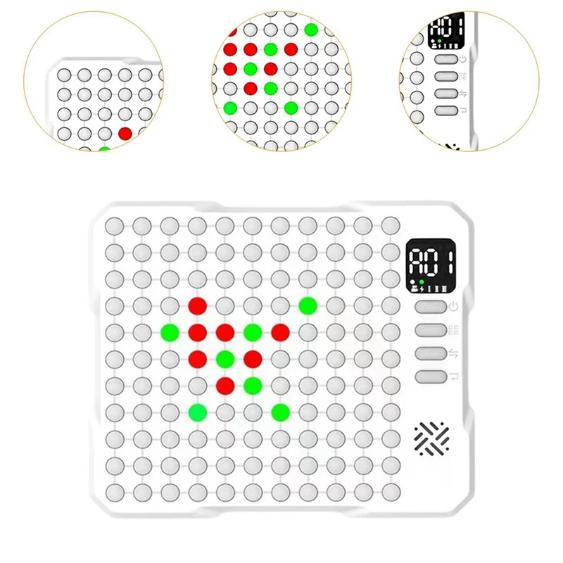 Электронная настольная игра AZ-14-в-1 Smart Gomoku Go: интерактивная игра-головоломка с ИИ для тренировки мышления, для детей и взрослых (art.: 3920d1b2ca1df) - 3920d1b2ca1df