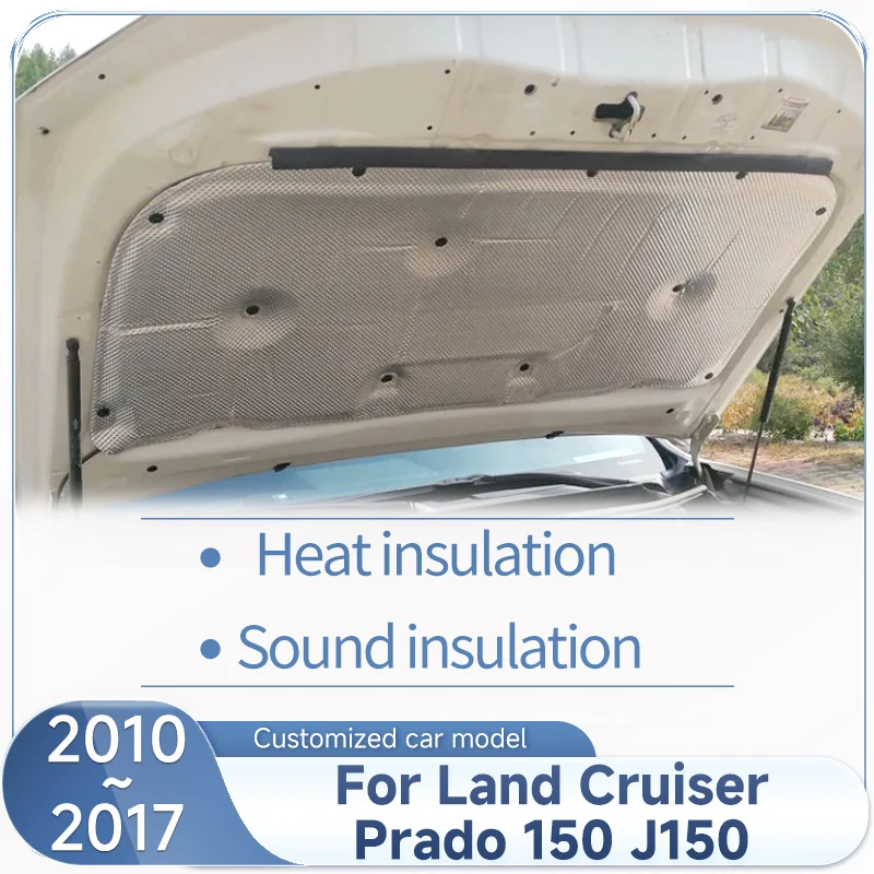 Автомобильный коврик для звукоизоляции Toyota Land Cruiser Prado 150 J150 Lexus GX 400 460 2010 ~ 2017