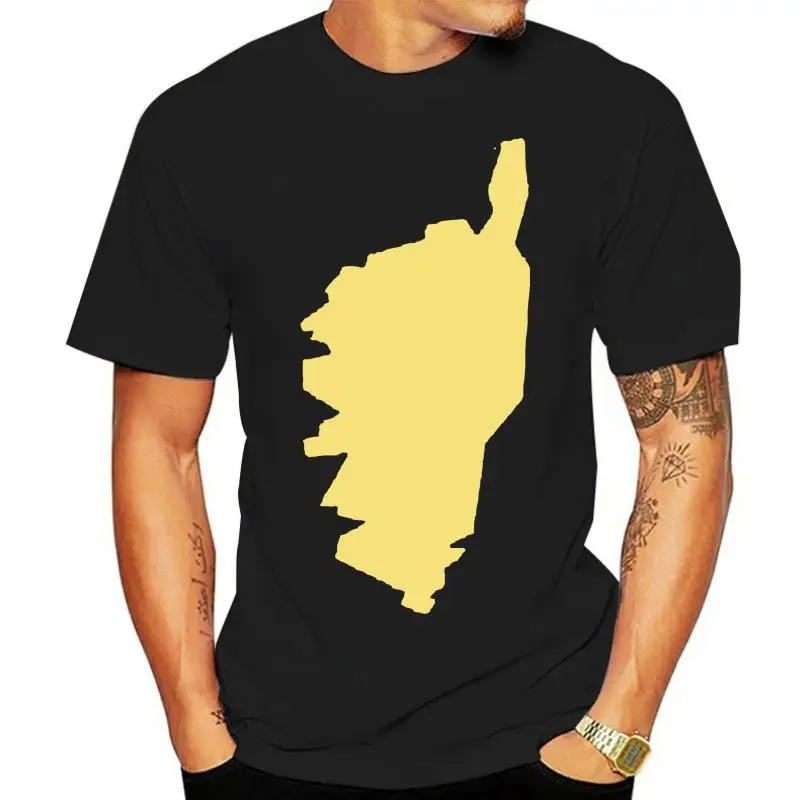 

Мужская футболка на Корсике-мужская футболка премиум-класса с принтом, футболки, Топ