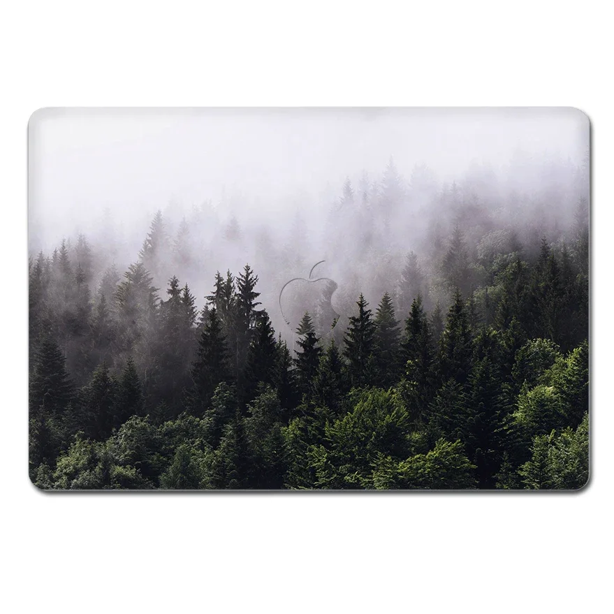 Виниловая наклейка со снежной текстурой для ноутбука Macbook Air 13 дюймов M1 A2337 Pro 15 12 11