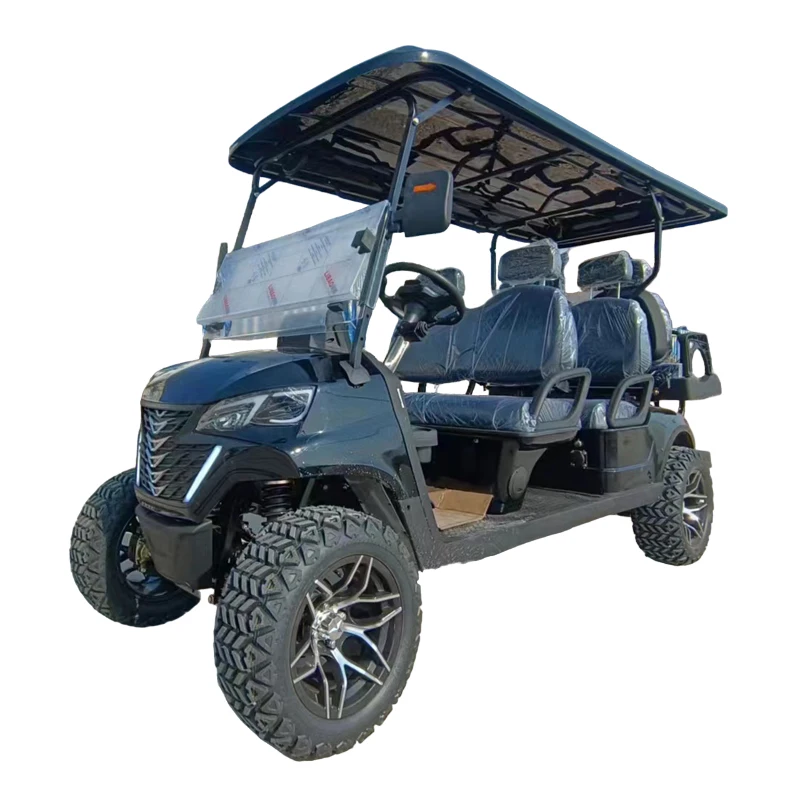 Изготовленная на заказ электрическая уличная легальная тележка для гольфа 6 8