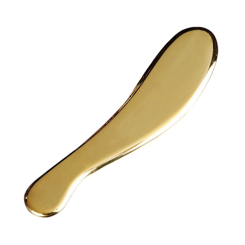 

Muscle Soreness Relief Massage Scraper Brass Women Men Back Neck Shoulder Massage Plate Board