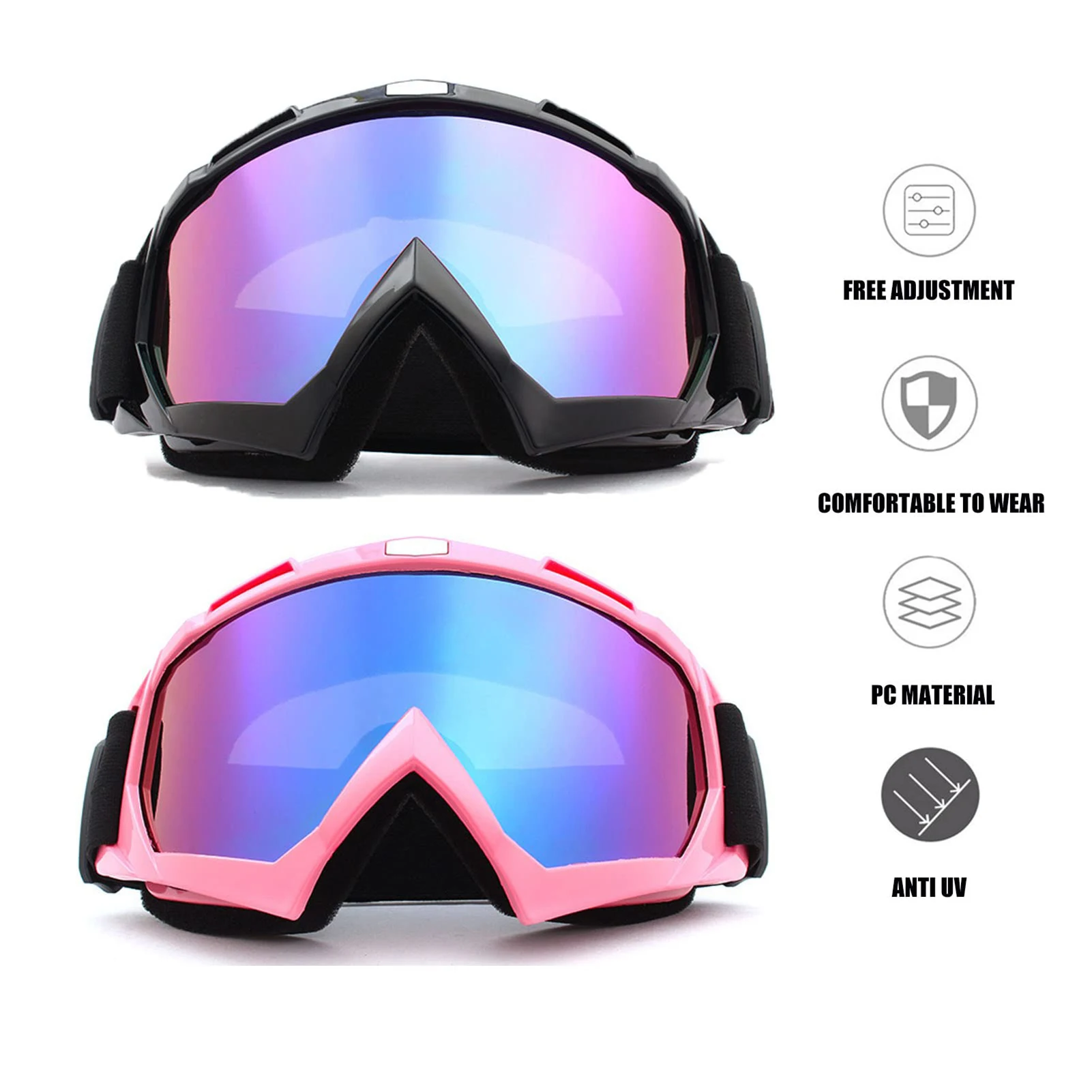 

New Motorcycle Unisex Goggle Outdoor Sports Cycling Goggles For Men And Women Outdoor Activities