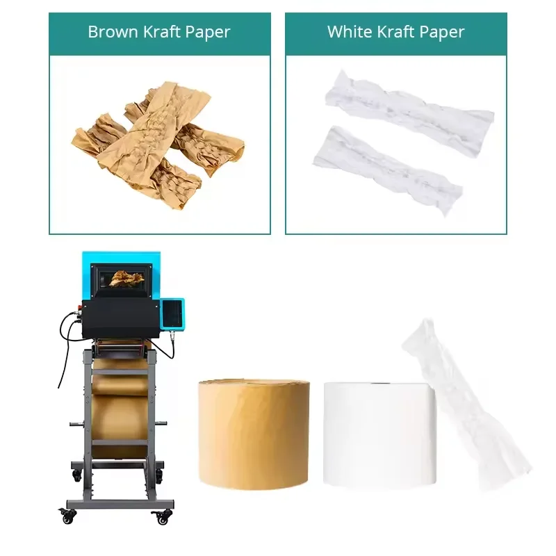 Экологичное решение для бумажных подушек Viod наполняющий буфер машина из