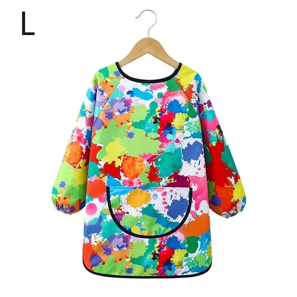 Детский полиэстеровый фартук для рисования