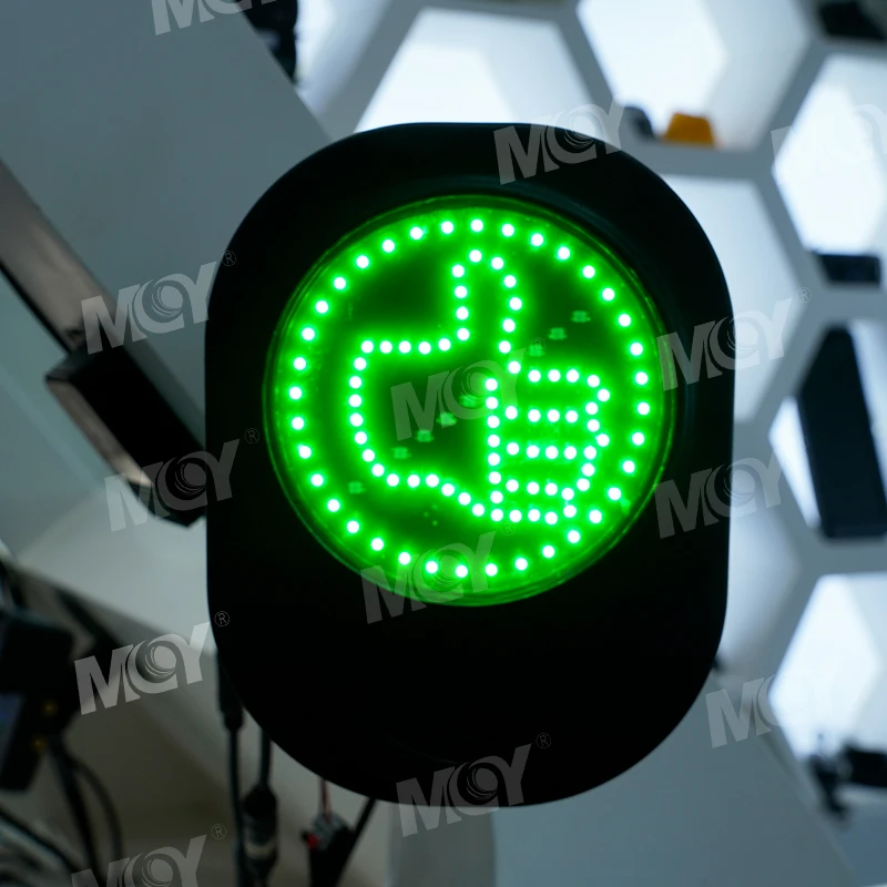 Фото 2026 MCY Светодиодный дисплей для большого пальца AI Smart Construction CCTV 4-канальная камера для строительных площадок Безопасность грузовика №5