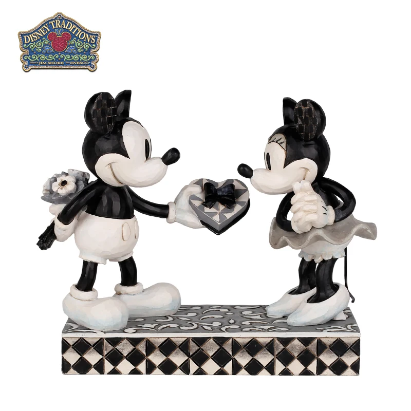 

Оригинальное украшение «Минни и Микки Маус» ручной работы, периферийный подарок для девочки на День святого Валентина