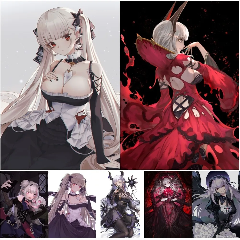 

Anime Girl Poster Paper Print Home Living Room Bedroom Entrance Bar Restaurant Cafe Art Painting Decoration