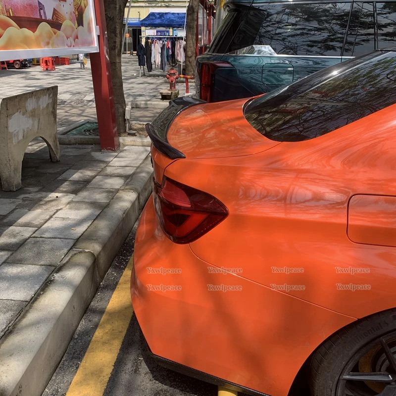 Задний спойлер из настоящего углеродного волокна для багажника BMW F30 3 серии седан