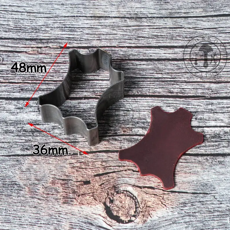 ZONESUN нестандартная бирка для багажа Штамповочный Инструмент Для Резки кожаной