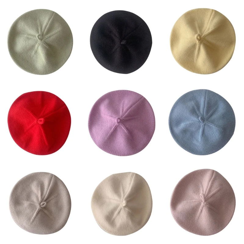 

Модернизированный берет, шапка, Классическая модная теплая Шапка-бини для девочек и мальчиков, подарки P31B