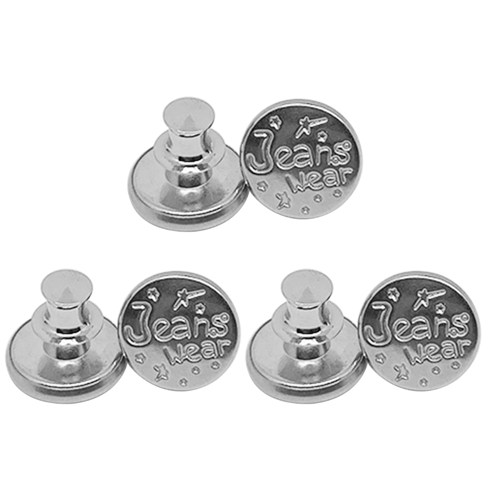 6 шт. съемные зажимы для брюк 17 мм | Дом и сад