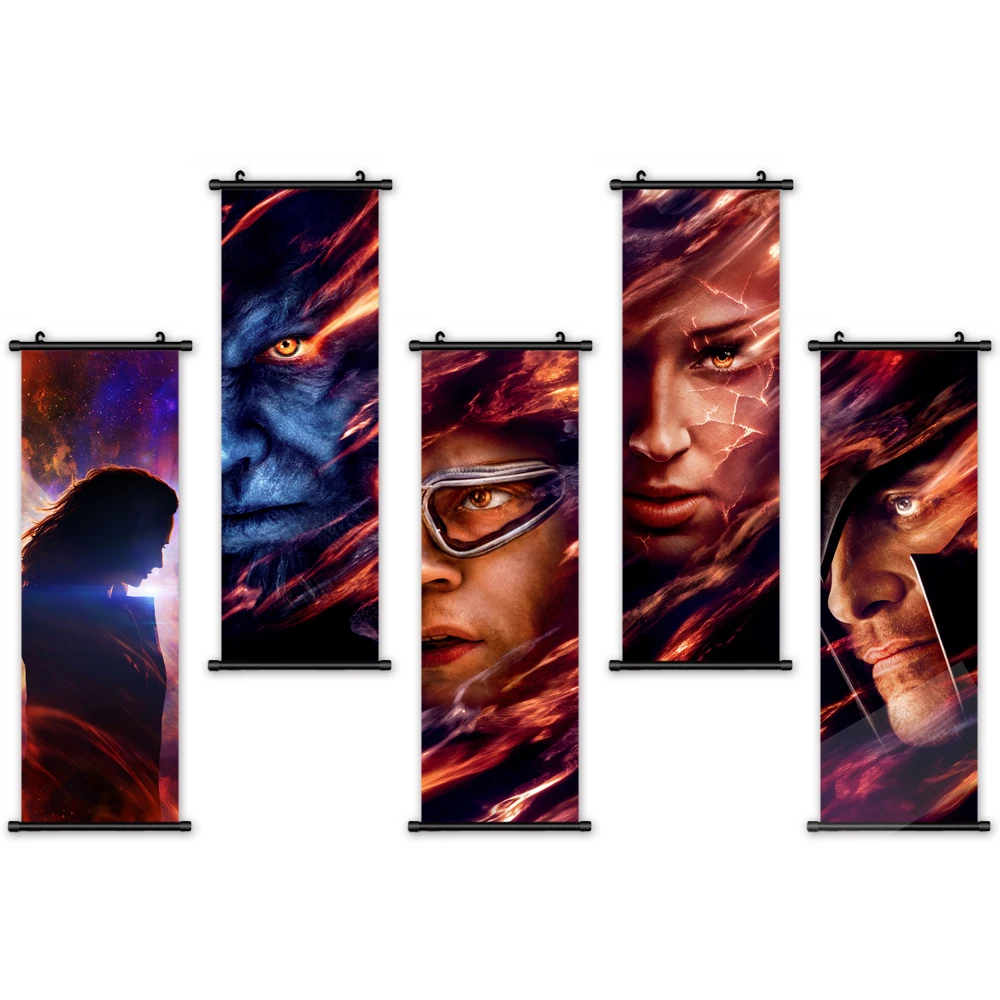 

Decor Printed Wolverine Poster Movie Marvel Character Wall Picture X-Men Canvas Painting Art Plastic Scroll Hanging Home Room