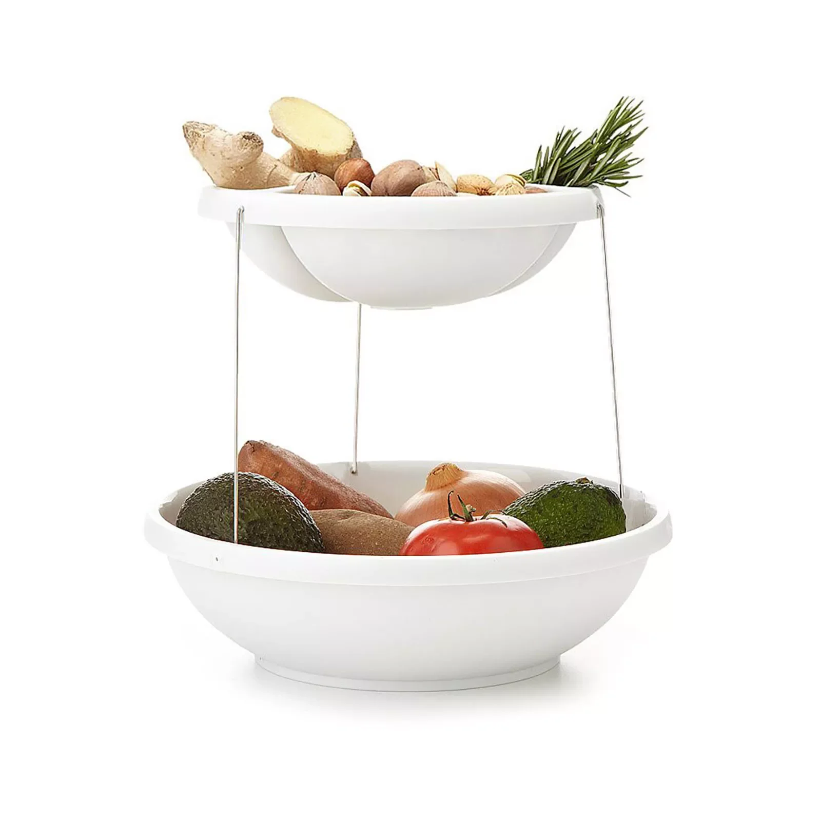 

NEW2023 2 Tiers Plastic Plate Fruit Bowls Decorative Party Desserts Holder Nuts Candy Displat Stand Serving Tray For Home Party