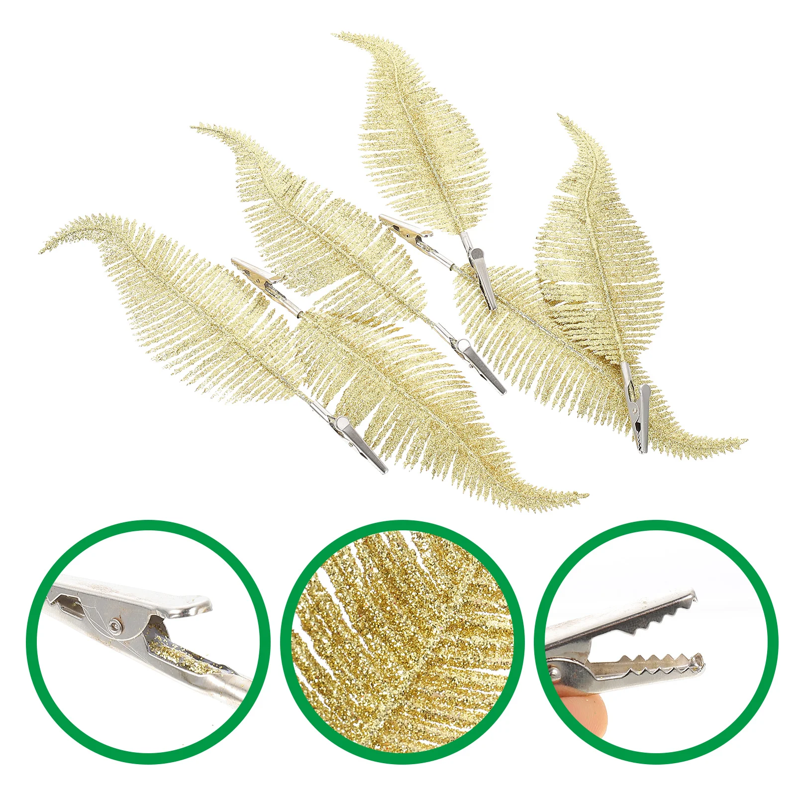 

6Pcs Leaf Christmas Leaf Tree Leaf Christmas Decor Xmas Tree Clip for Home Party Gift