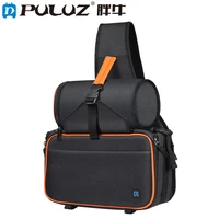 outdoor portable triangle slr camera bag sling waterproof backpack shoulder messenger bags with removable lens bag