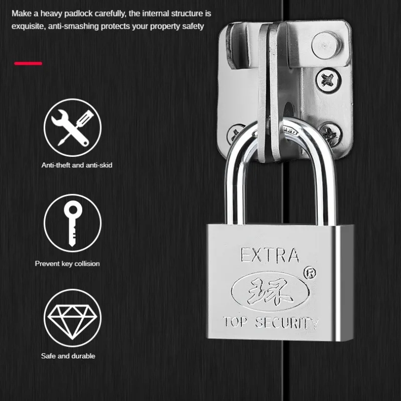 Замок наружный навесной замок утолщенный Противоугонный дверной