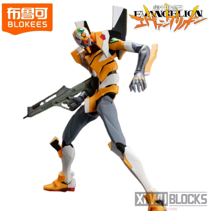 Фото Строительные блоки BLOKEES Neon Genesis Evangelion Legend Edition EVA00 PROTYPE Deluxe Edition, игрушка, подвижная модель для сращивания, подарок №1