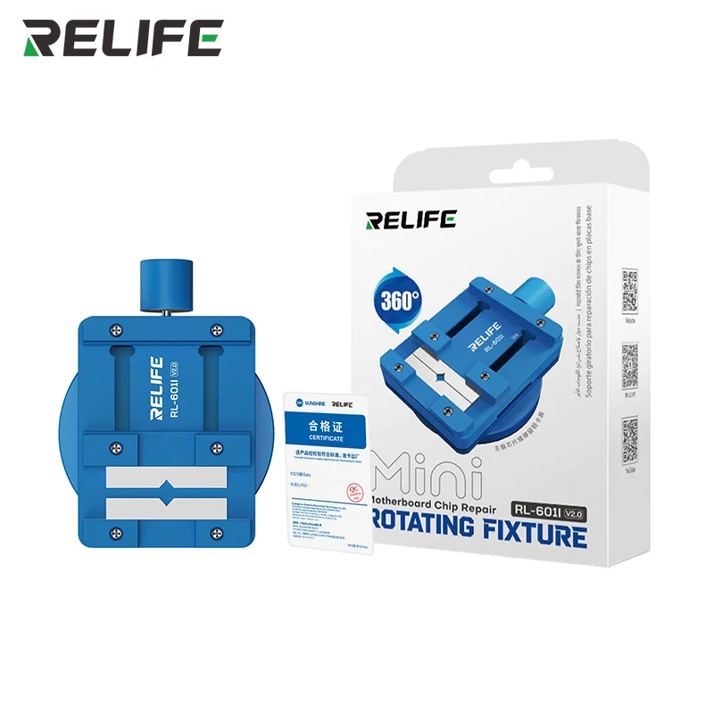 RELIFE RL-601I V2.0 Мини-вращающееся крепление 360° °   Магнитный поворотный зажим для ремонта печатных плат телефонов и чипов (art.: 3920dc0ded58e) - 3920dc0ded58e