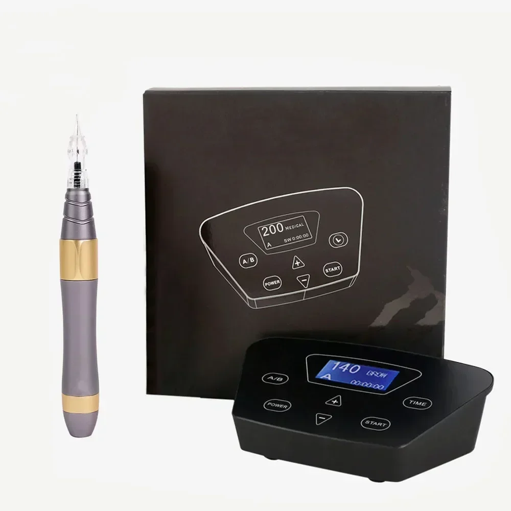 Оригинальная машина для перманентного макияжа Biomaser P300 Black Pearl Dermografo цифровая