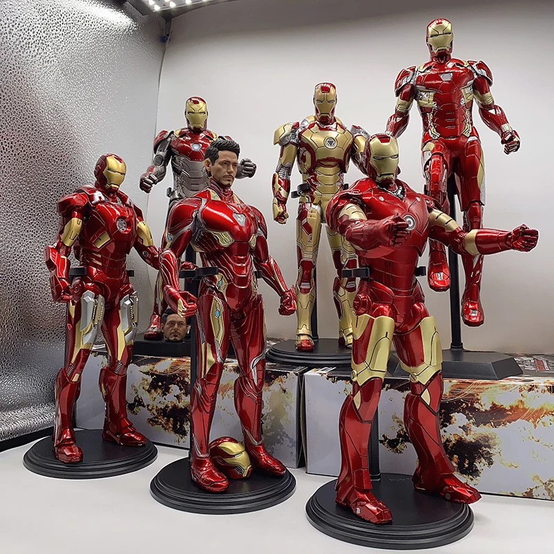 Фигурка железного человека Marvel безумные игрушки экшн-фигурка MK50 тони старк марк