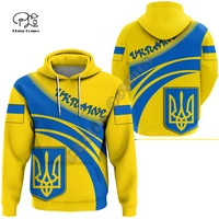 plstar cosmos country flag ukraine colorful tribal newfashion tracksuit 3dprint menwomen streetwear pullover casual hoodies a5