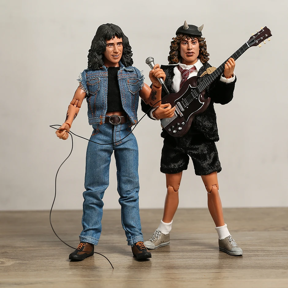 

NECA Angus Young / Bon Scott 8" Joints Moveable Collectable Creative Action Figure