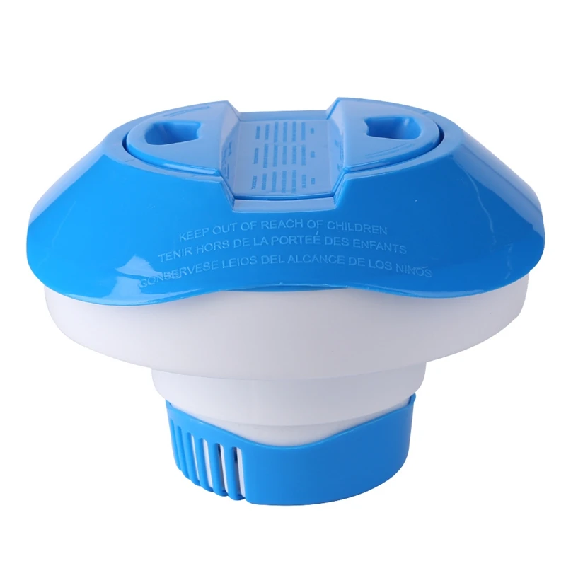 

Floating Swimming Pool Chemical Chlorine Bromine Tablets Automatic Dispenser Applicator Swimming Hot Tub Parts