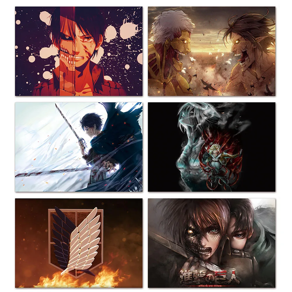 

Diamond Painting Anime Attack on Titan Picture 5D DIY Full Round Mosaic Embroidery Art Cross Stitch Kits Home Decor