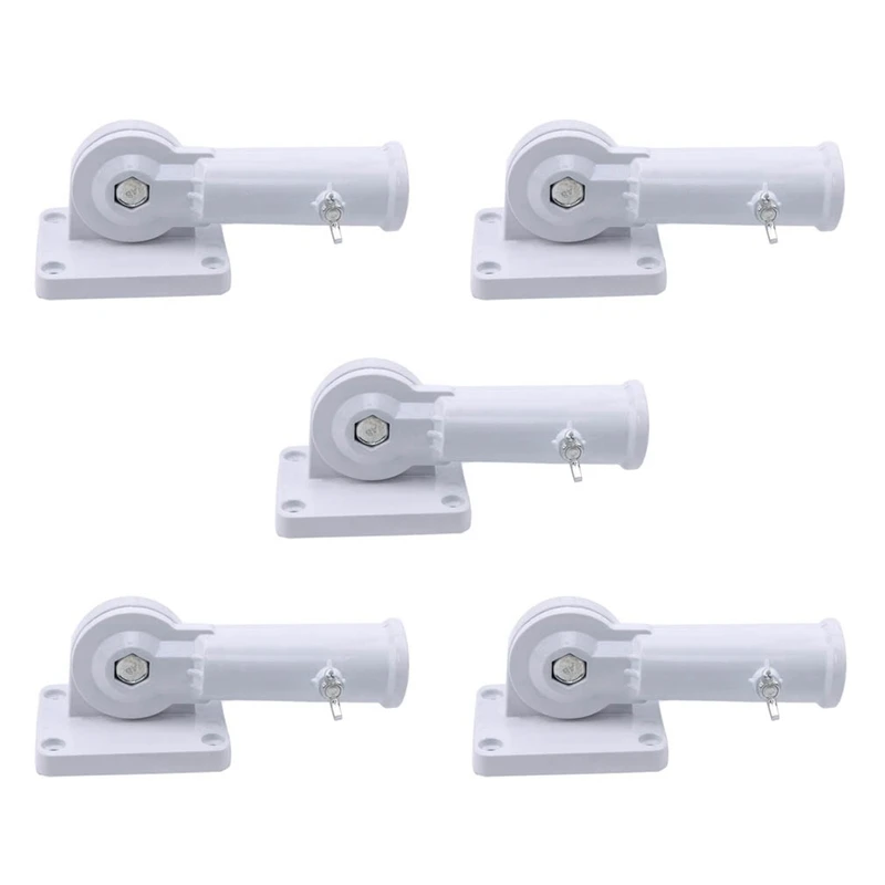 

Wall Flag Pole Wall Mount Bracket Plastic Wall Mount Bracket For Flag Diameter Windsock Base Practical Brand New