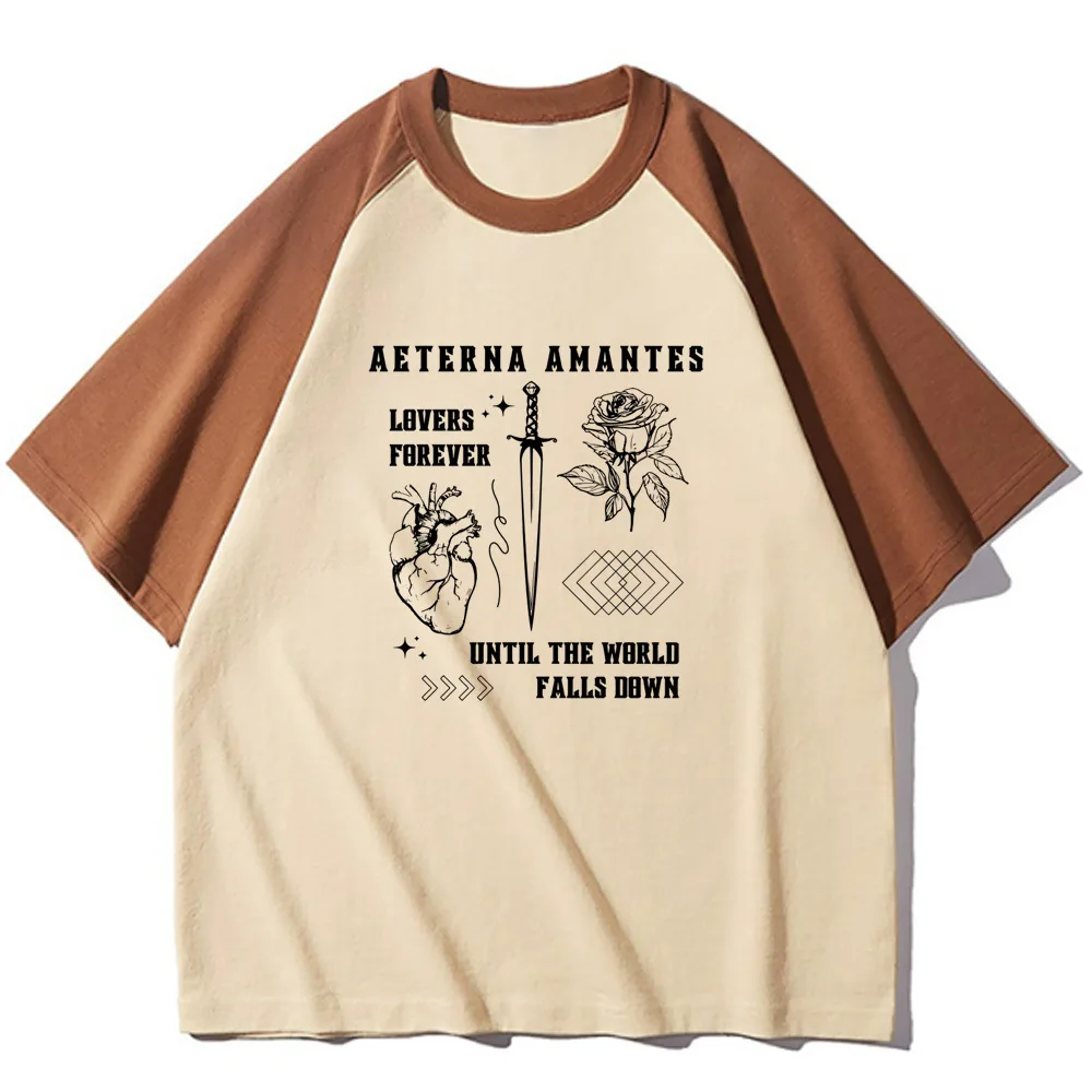 Astarion female korean clothes 2000s Comfortable 80s Psychedelic Gothic shirt Pop Culture Punk graphic Grunge