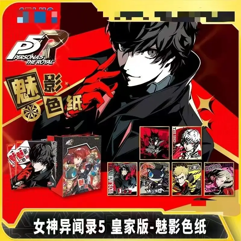 Фото Коллекционные карточки KAYOU Genuine Anime Royal Phantom Color Paper Laser Ticket Stub Card March Shadow Rare SR UR, игрушки, подарки №5