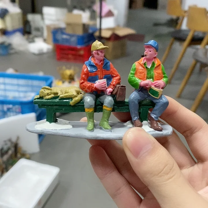 

Полимерная фигурка, психический песок, настольная игра, коробка, работник для отдыха на площадке и терапии