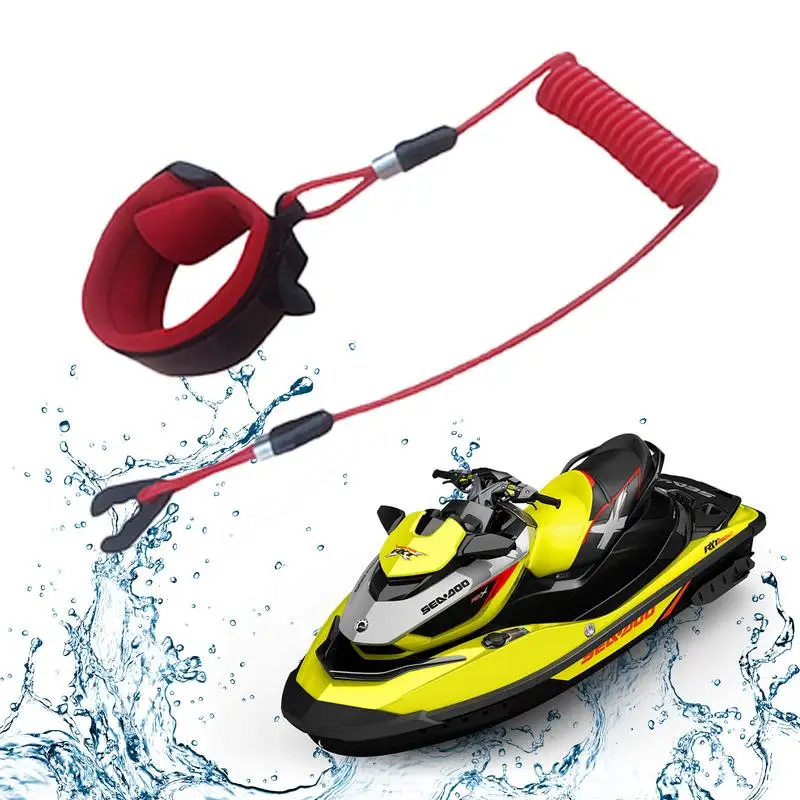 

Start Stop Safety Lanyard Boat Engine Motor Stop Switch Universal Boat Outboard Lanyard Prevent Accidents Boat Engine Motor Stop