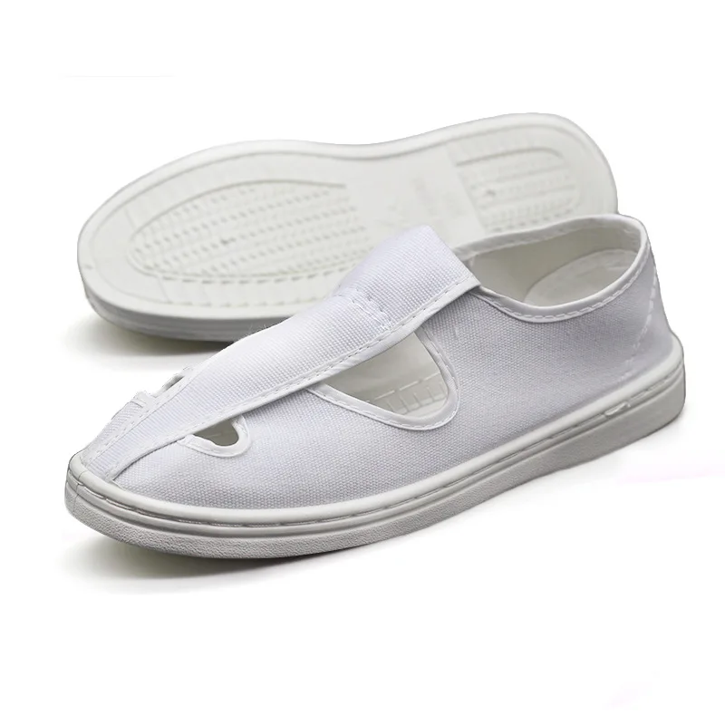 

Soft soled men's small white shoes non slip breathable shoes
