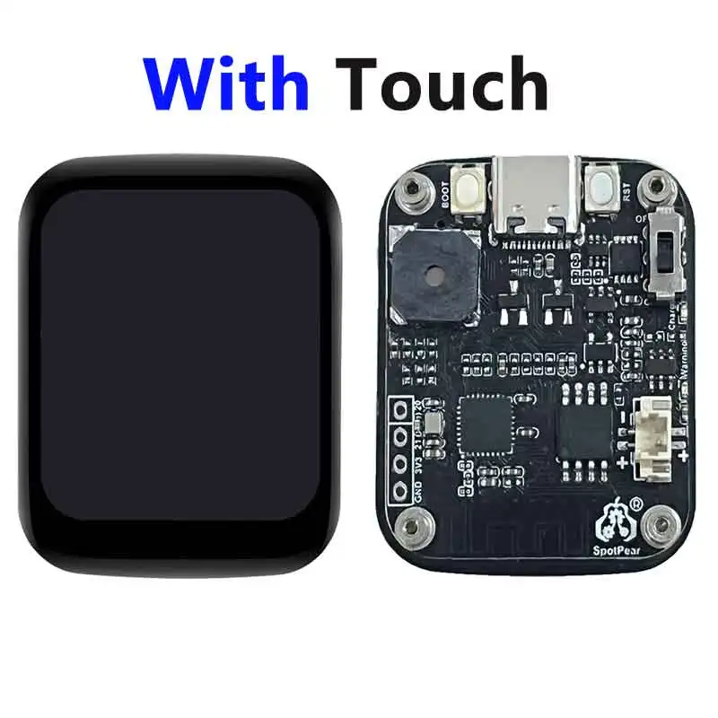 

ESP32 C3 Орнамент Брелок LVGL Часы-космонавт МИНИ-телевизор Зуммер 1,69-дюймовый круглый ЖК-дисплей с сенсорным экраном ST7789 240x280